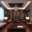中式客厅实木家具装修图