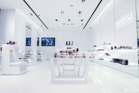 时尚鞋店装修效果图 格栅灯图片