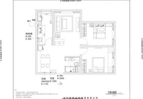 2023兩居室房子戶型設(shè)計(jì)圖片欣賞