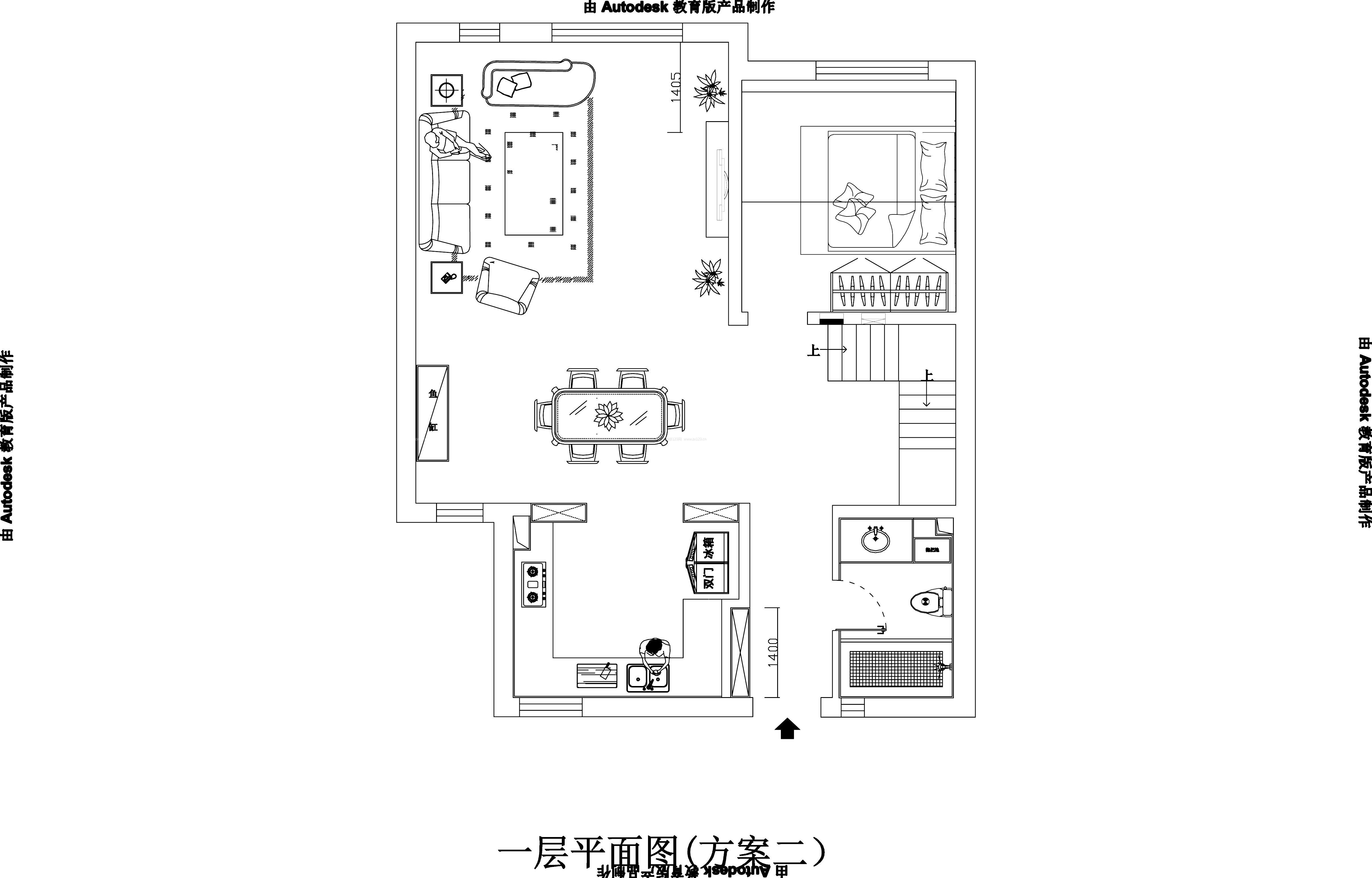 三層家裝別墅戶型圖