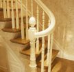 美式复式室内楼梯装修效果图片