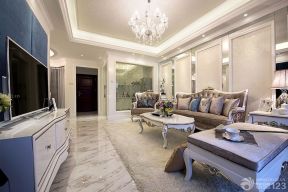新古典主义风格家装 客厅沙发摆放装修效果图片