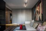 现代家庭客厅沙发背景墙装饰画装修效果图