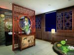 最新中式茶楼室内隔断设计效果图片
