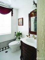 2023美式简约风格室内浴室柜装修效果图片