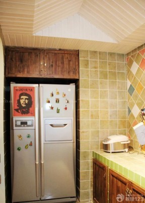 地中海家装 小厨房设计效果图