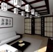 中式客厅木箱茶几装修设计效果图片