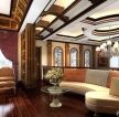 中式古典房子多人沙发装修效果图片