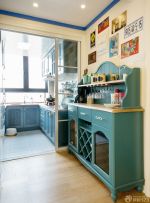 美式风格厨房橱柜颜色效果图