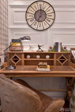 欧式家具实木书桌图片