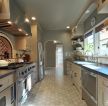 中小户型地中海风格家庭厨房拱门设计