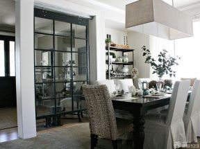 家庭餐廳裝修效果圖片 簡(jiǎn)歐風(fēng)格裝修效果圖