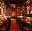 新中式风格复古餐厅装修效果图片