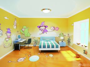 时尚设计儿童小卧室效果图