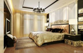 精致时尚美式卧室风格装修图
