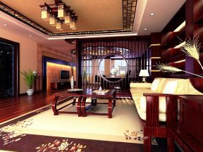 90平米中式 現(xiàn)代時尚裝修