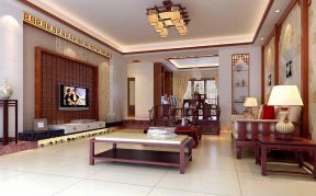 90平米中式 現(xiàn)代裝修風(fēng)格