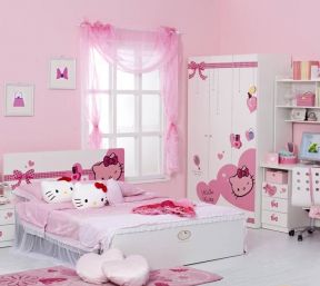 温馨粉色女生卧室 女生卧室装修图片