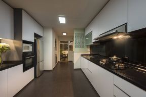 复式设计 现代厨房装修效果图