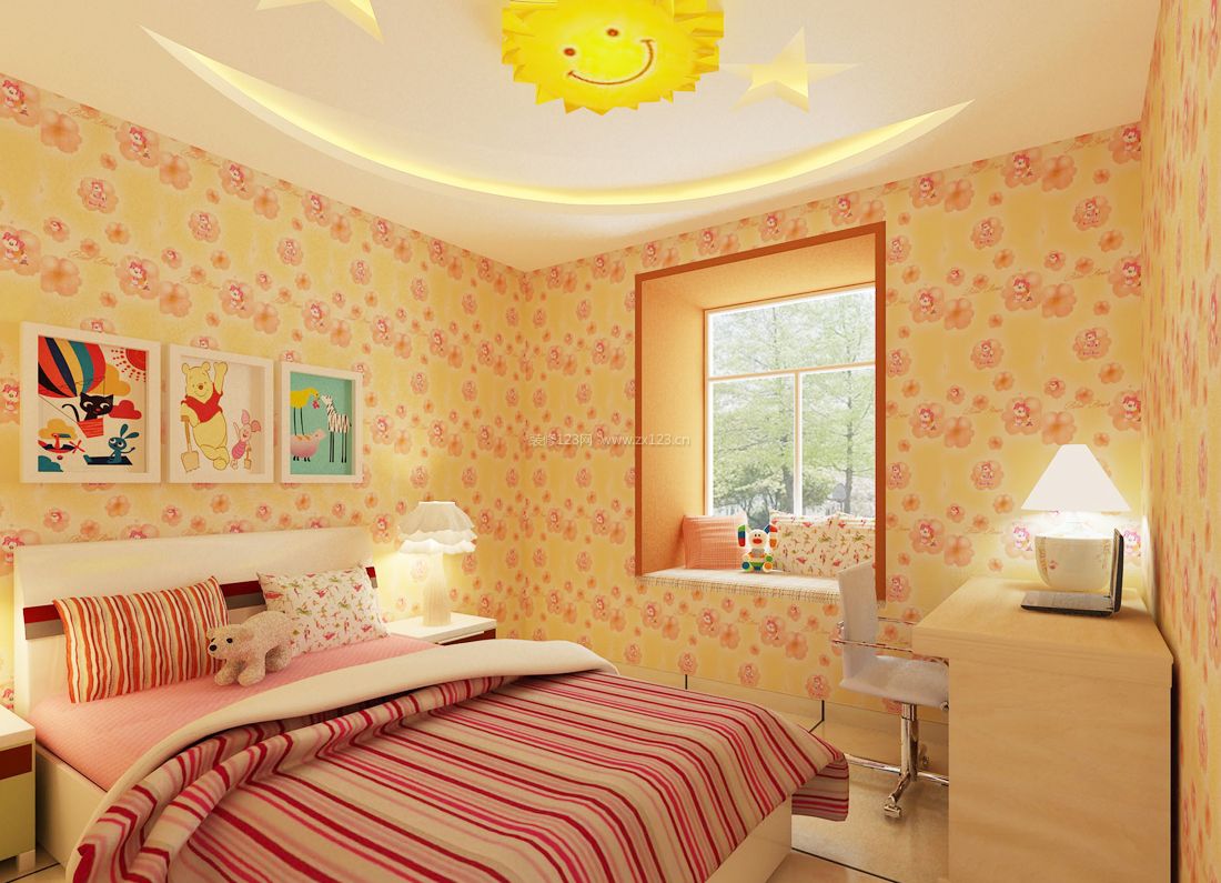 12平米儿童卧室装修效果图