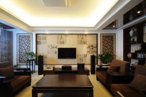 现代中式客厅 经典装修设计