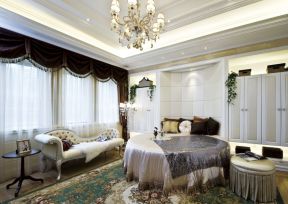 欧式家具风格 圆形床装修效果图片