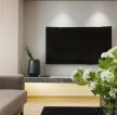现代风格室内简单电视墙效果图
