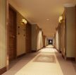 现代酒店走廊地毯装修效果图片