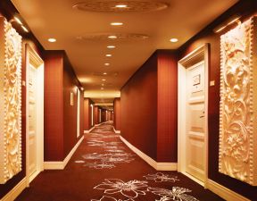 酒店走廊 红色地毯贴图
