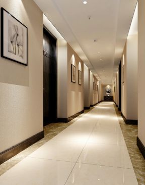 酒店走廊 现代简约风格装修图