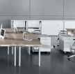 现代小型办公室办公桌椅装修效果图片欣赏
