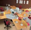 小型办公室办公桌椅装修效果图片