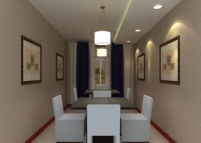 小型餐廳裝修設(shè)計圖 裝飾畫裝修效果圖片