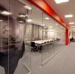 最新办公室玻璃隔断设计效果图图片