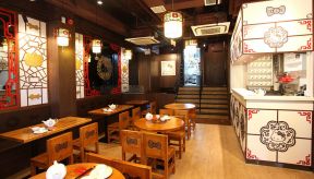 現(xiàn)代中式餐廳 中式餐廳設(shè)計(jì)效果圖
