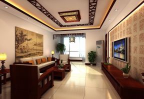 中式客廳家裝 現(xiàn)代簡約裝修風(fēng)格