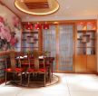 中式家装风格餐厅厨房隔断效果图