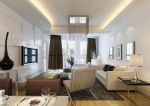 现代家装风格小户型客厅沙发装修效果图片