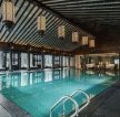 豪华旅馆室内游泳池设计装修效果图片