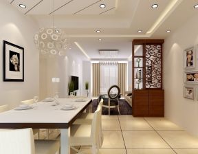 小型餐廳吊頂裝修效果圖 簡約現(xiàn)代裝修風(fēng)格