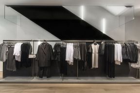 服裝店內裝修效果圖 現(xiàn)代簡約風格
