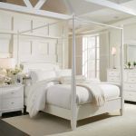 美式主卧室白色家具装潢图片