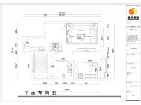 最新两居室房子户型图欣赏