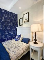 简约地中海风格小卧室温馨布置效果图