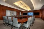 现代大型会议室室内设计效果图集