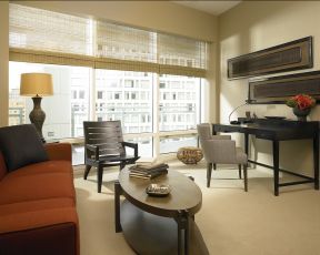 美式風(fēng)格家裝設(shè)計(jì) 小客廳裝修效果圖片