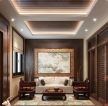 中式家装20平米客厅图片