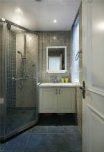 美式设计卫生间淋浴房图片 