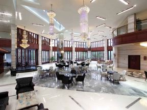 東南亞風(fēng)格大廳 室內(nèi)設(shè)計(jì)裝修效果圖