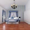 简约地中海风格单身女性卧室设计效果图片